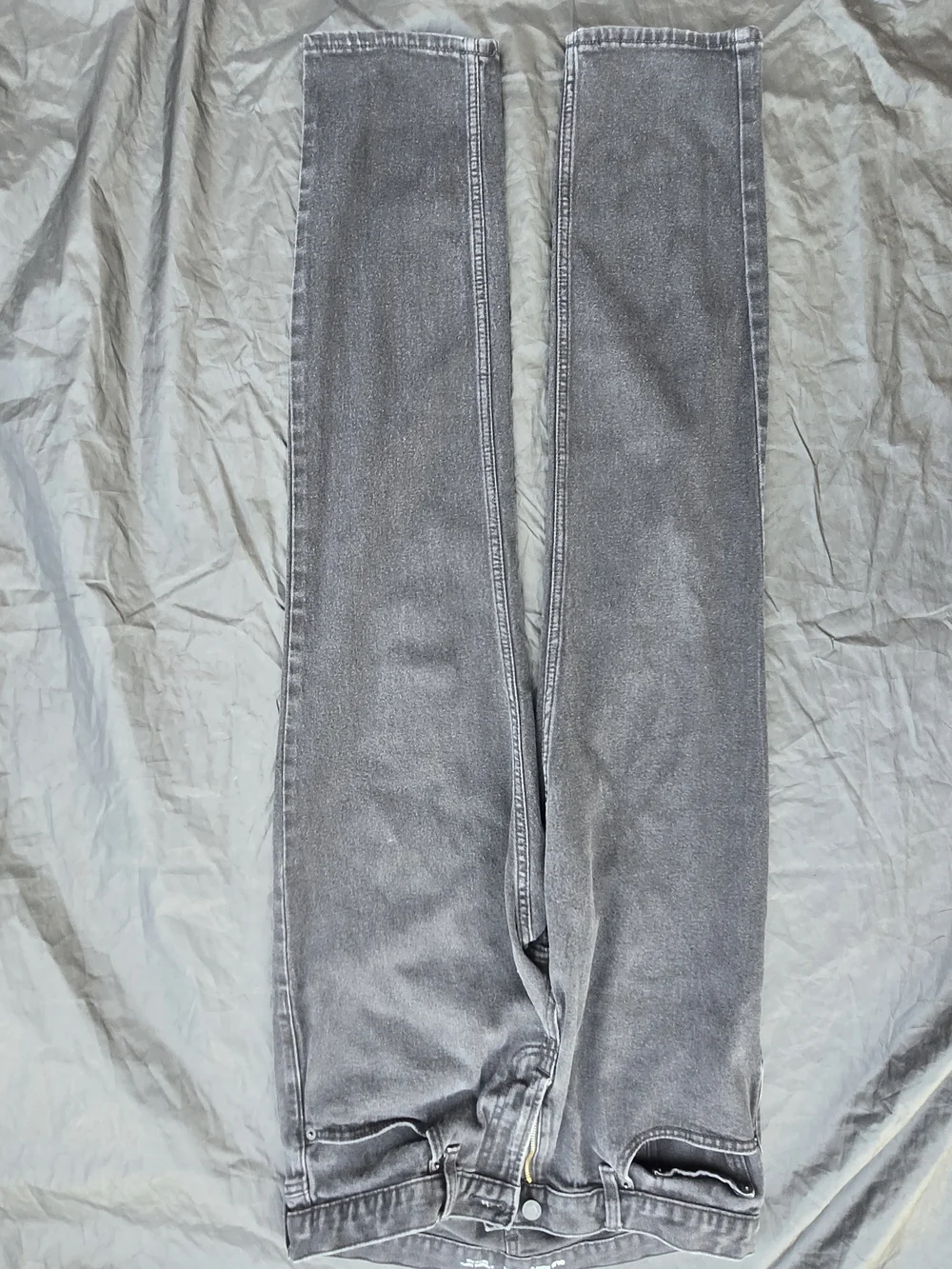 Old Navy Men's Washed Gray Straight Jeans